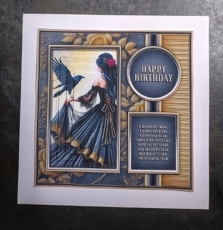 Midnight messenger 7x7 pyramage mini kit by Jackie Odonnell