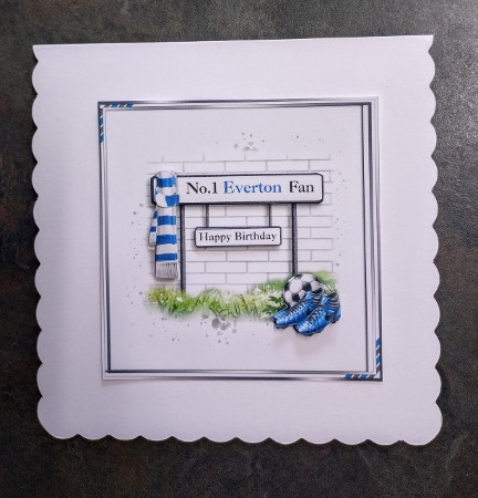 No.1 Everton Fan by Jackie Odonnell