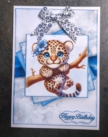 Cute Leopard  Mini Kit  by Jackie Odonnell