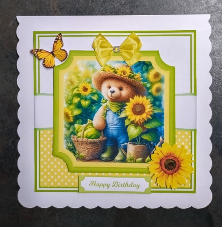 SUNFLOWER BEAR by Jackie Odonnell