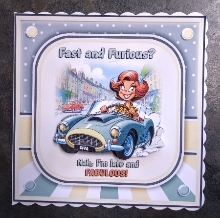 Late and Fabulous Mini Kit – A Fast-Paced Birthday Laugh 7x7 mini kit by Jackie Odonnell