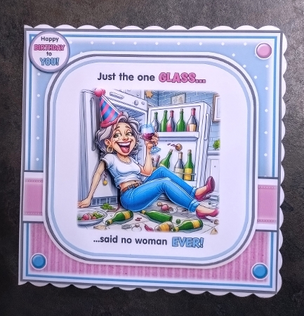 Just The One Glass! by Jackie Odonnell