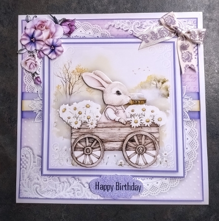 Bunny Cart by Jackie Odonnell