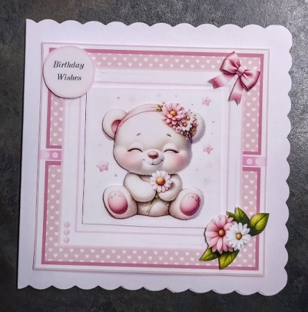 A Cute Little Teddy Bear by Jackie Odonnell
