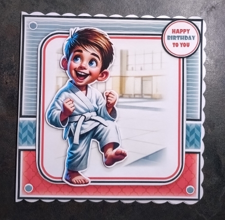 Karate Boy Mini Kit by Jackie Odonnell