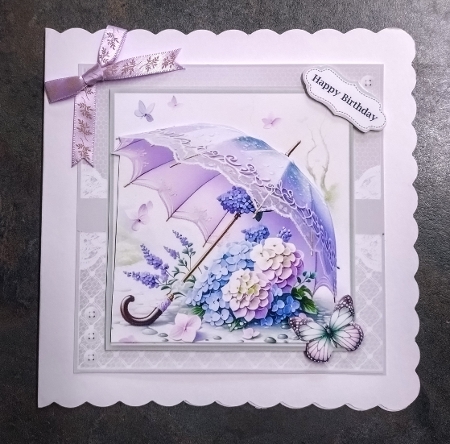 cup1373923_2073 - Umbrella, Flowers And Butterflies