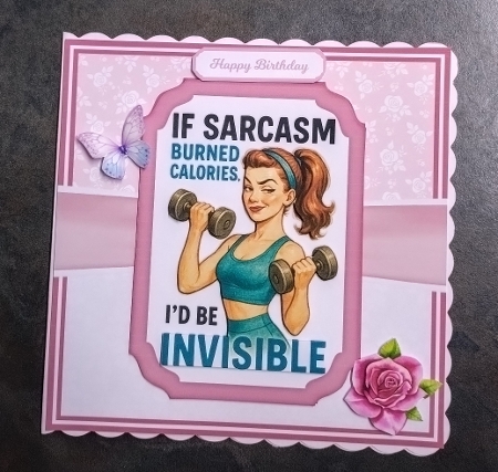 7x7 & 5x7 SASSY LADIES by Jackie Odonnell