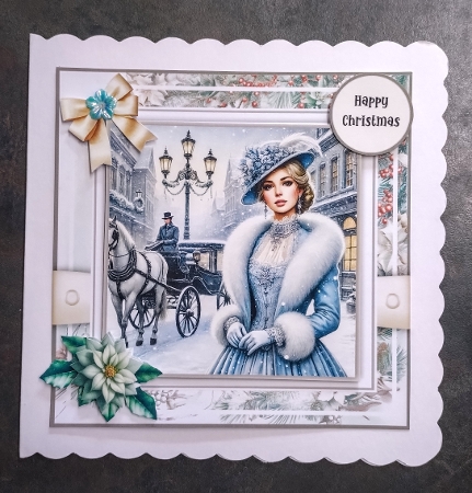 An Elegant Christmas Lady by Jackie Odonnell