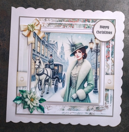 An Elegant Christmas Lady by Jackie Odonnell