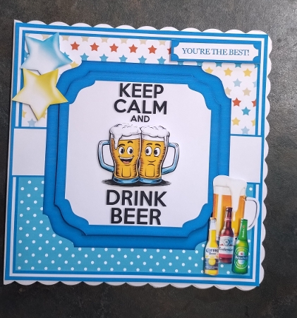 7x7, 6x6, 5x7 - BEER TOPPERS by Jackie Odonnell