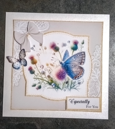 Floral Butterflies 14 by Jackie Odonnell
