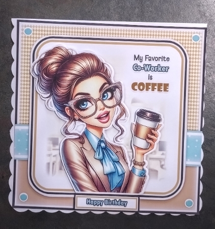 Coffee Co Worker Mini Kit by Jackie Odonnell