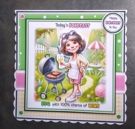 BBQ Forecast Female Mini Kit by Jackie Odonnell