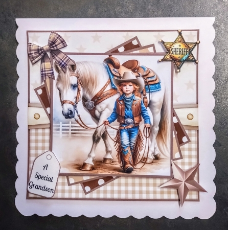 Howdy Cowboy by Jackie Odonnell
