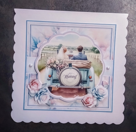 Pastel Bride & Groom Mini Kit by Jackie Odonnell