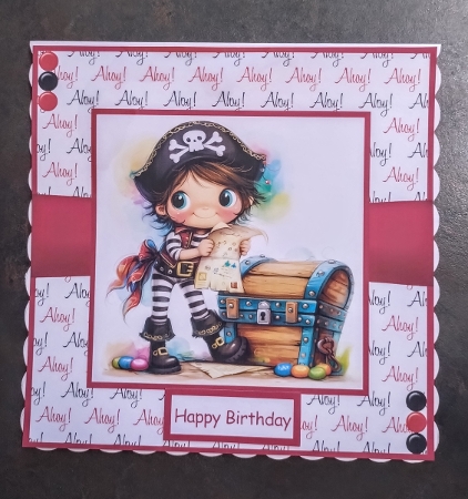 My Little Pirate Mini Kit 8x8 by Jackie Odonnell