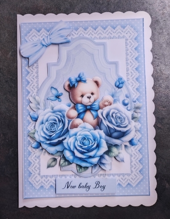 A5 new baby Boy mini Kit by Jackie Odonnell