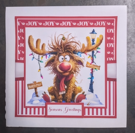 Rudolf and Friends Mini Kit 7x7 by Jackie Odonnell