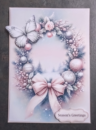 Festive Winter Wreath by Jackie Odonnell