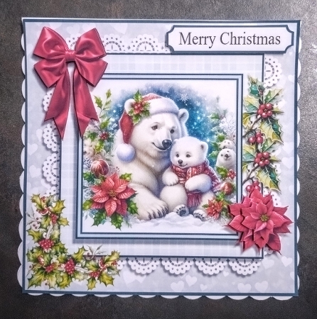 Christmas Bear Hugs by Jackie Odonnell