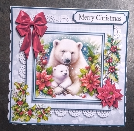 Christmas Bear Hugs by Jackie Odonnell