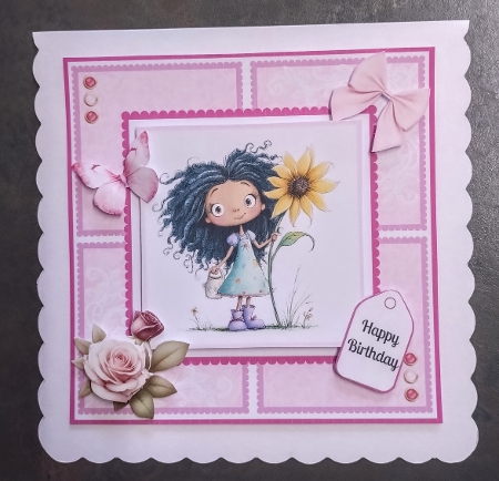 Quirky Flower Girls by Jackie Odonnell