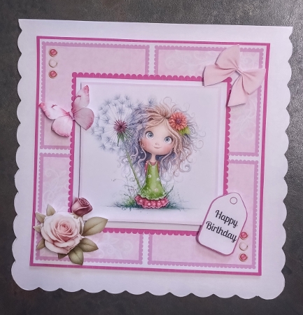 Quirky Flower Girls by Jackie Odonnell