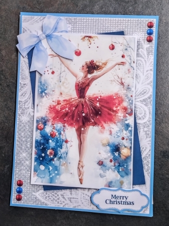 Christmas Ballerina Beauty by Jackie Odonnell