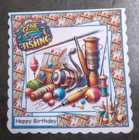 Gone fishing by Jackie Odonnell