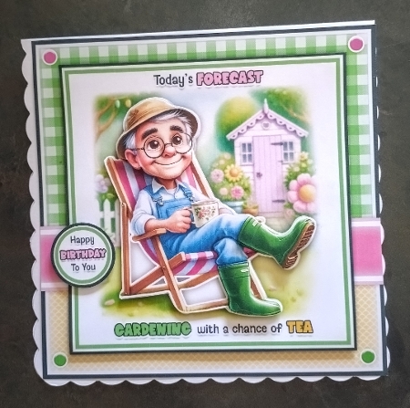 Gardening Forecast 3 Birthday/Fathers Day by Jackie Odonnell