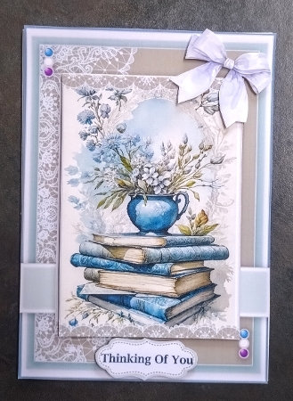 Books, Butterflies And Flowers by Jackie Odonnell