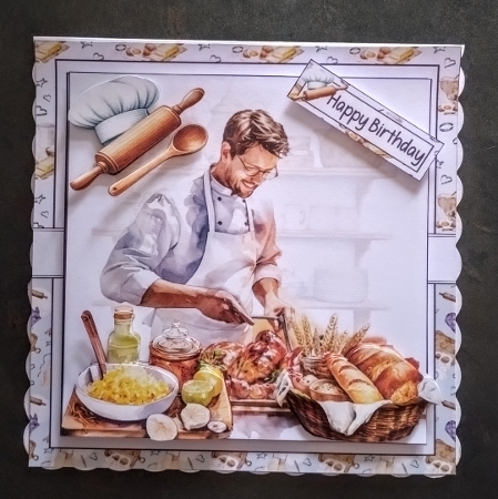 7x7 Lets get cooking female/male choice of four mini kit by Jackie Odonnell