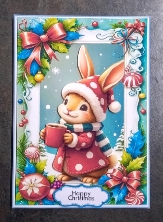 Lovely Christmas Greetings 5 by Jackie Odonnell