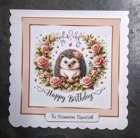 hedgehog birthday by Jackie Odonnell