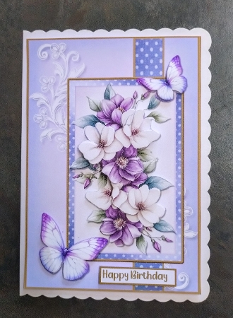 Magnolia flowers A5 by Jackie Odonnell