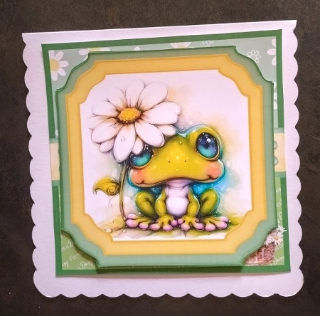 Fresh As A Daisy Mini Kit 7x7 by Jackie Odonnell