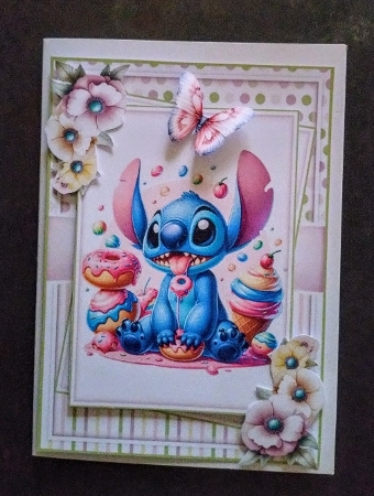 Stitch Mini Kit Mini Kit With 3 Toppers, Makes 3 Cards by Jackie Odonnell