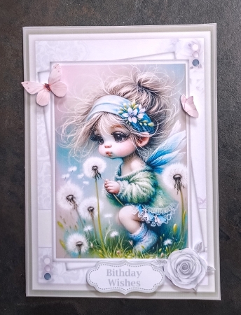  Set of 3 ~ Sweet Wishes ~ Girl by Jackie Odonnell
