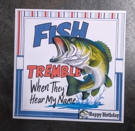 Just a fish story 7x7 & A5 mini kit by Jackie Odonnell