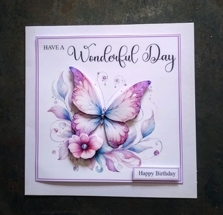 Wonderful Day Fabulous Butterfly by Jackie Odonnell