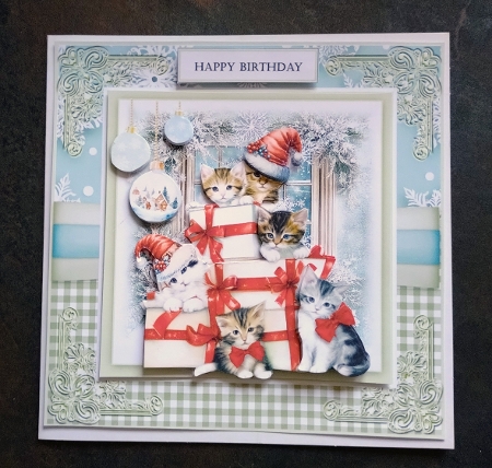 Kitten Present stack by Jackie Odonnell