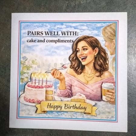 Pairs Well With a cake by Jackie Odonnell