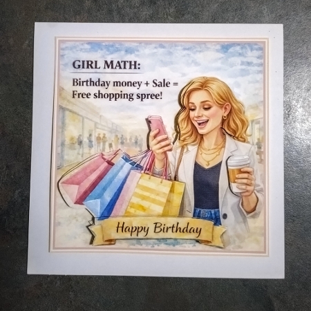 Girl math  by Jackie Odonnell