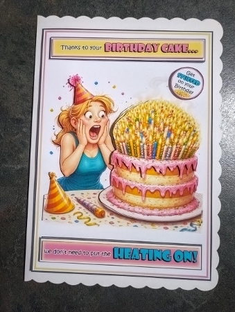 Thanks To Your Birthday Cake... (Female) by Jackie Odonnell