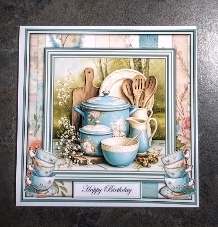 Vintage KitchenWare - Mini Kit 6x6 by Jackie Odonnell
