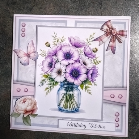 A Touch of Springtime Joy - 6x6 Version by Jackie Odonnell
