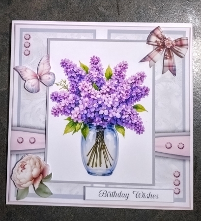 A Touch of Springtime Joy - 6x6 Version by Jackie Odonnell