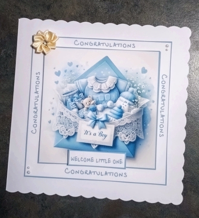baby boy envelope 1 by Jackie Odonnell