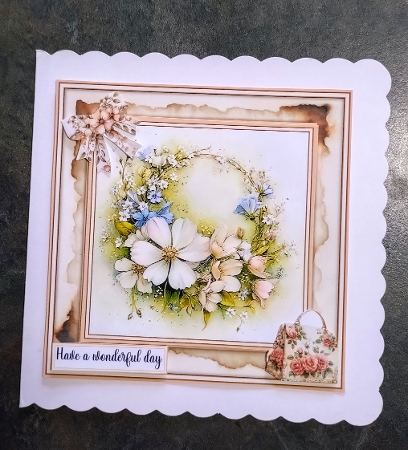 Spring Flowers 3 - Mini Kit 6x6 by Jackie Odonnell