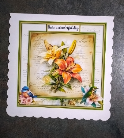 Lilies - Mini Kit 6x6 by Jackie Odonnell